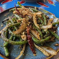 Green beans Szechuan at Norah - Belmont in Portland