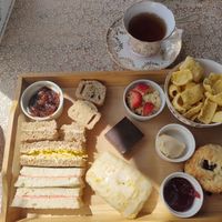 Another visit and once again it was delicious! Pre-book for a vegan afternoon tea, you won't be disappointed! at The Curly Swirly Tearooms in Barnsley