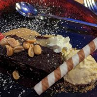 Vegetarische Nachspeise at Deins & Meins in Zell Am See