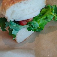 Soymilk cheese sandwich at HND - Bar Rage - T3 in Tokyo