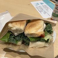 soy milk sandwich   at HND - Bar Rage - T3 in Tokyo