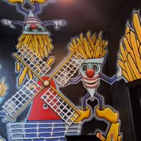 Interior at Aberdam Dutch Fries in Aberdeen