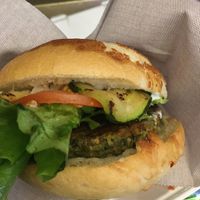 Hamburger at Otivm Bar in Padua