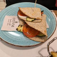 PIADINA INTEGRALE AL SEITAN "VEGAN"  at Otivm Bar in Padua