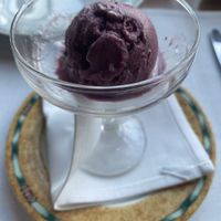 Vegan sorbet to start   at The Peninsula Bangkok in Bangkok