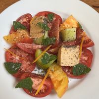 Tomato Saladd  at Klorofüll in Tallinn