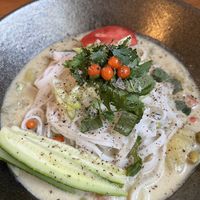 Thai Curry with Noodles   at Klorofüll in Tallinn