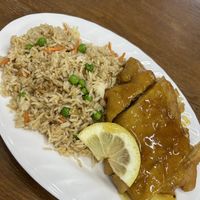 Lemon “chicken"  at Vegelicious in Cheltenham