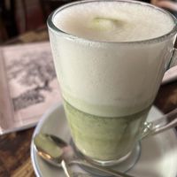Oat Matcha  at Klubokawiarnia Mleczarnia in Wroclaw