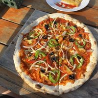   at Green Restaurant in Vang Vieng