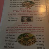   at Green Restaurant in Vang Vieng
