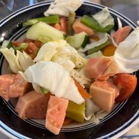 Fruit and veg ceviche at Restaurante Diverso Trinitario in Trinidad