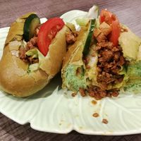 Vegan Banh Mi #Veganuary at Su Nanyang - 素南洋蔬食料理 in Hualien