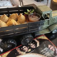 Mini Punjabi samosa vegan   at Masala Studio in Dubai