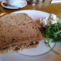 Cheese and pickle sandwich (December 2022) at National Trust - Nunnington Hall in York