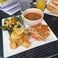   at Greens Cafe in Grasmere