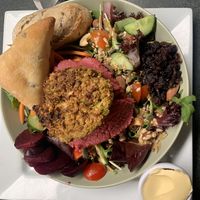 Buddha bowl  at Greens Cafe in Grasmere