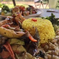 Main dish  at Cura - Cozinha Orgânica in Brasilia