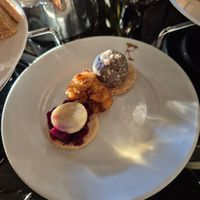 Savoury plate at Rhubarb in Edinburgh