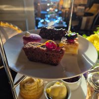 Cakes/sweet treats at Rhubarb in Edinburgh