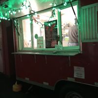 Lighted service window inside (the Dive) pool club   at Slide Hustle Nashville in Nashville