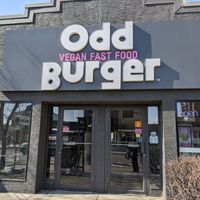 Exterior at Odd Burger in Calgary