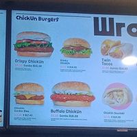 Chicken cordon bleu  at Odd Burger in Calgary