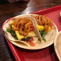 Crispy tofu tacos  (taken December 2022) at Algorithm in Philadelphia