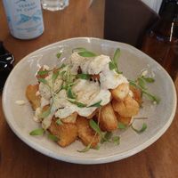 Mandioca crocante at Balaio IMS  in Sao Paulo