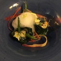 Chard wraps  at Cuculia in Florence