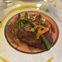 The best seitan I've ever had - in a vegan tamarind and carrot sauce at Cuculia. at Cuculia in Florence