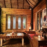 New seating area  at The Jerk Spot in Pai