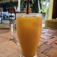 Mango juice (60 THB)  at The Jerk Spot in Pai