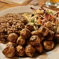 Jerk mushroom balls (100 THB)  at The Jerk Spot in Pai