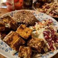 Jerk tofu (100 THB)  at The Jerk Spot in Pai