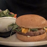 Beyond burger at Secret Sandwich Society in Fayetteville