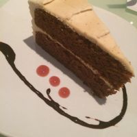 Carrot Cake at Vegetarian Haven in Toronto