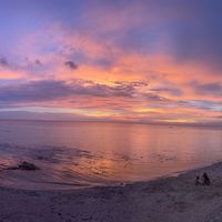 Wonderful sunsets  at Roch Cuisine in San Juan Siquijor
