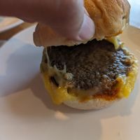 Inside the Beyond meat breakfast sandwich at Starbucks in Wolverhampton