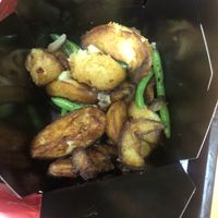 Salt and pepper potatoes  at Chopstix Noodle Bar in Reading