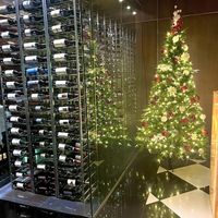 Entrance & wine   at Truluck's in Dallas