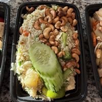 Pineapple rice  at De Rice in Johnston