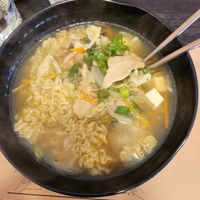 Vegan ramen. at Ramen Casero in Santiago