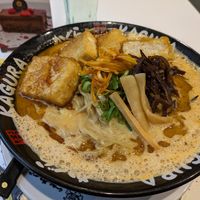 Miso vegan ramen at Ramen Kagura - Avenida de América in Madrid