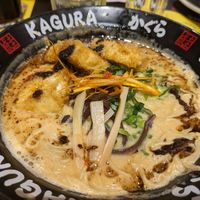 Miso vegan ramen at Ramen Kagura - Avenida de América in Madrid