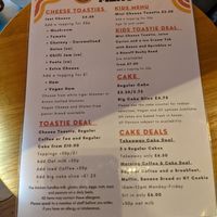 Great choices at Clouds in My Coffee in Todmorden