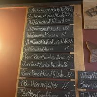 Great beer list   at Blackback Pub in Waterbury