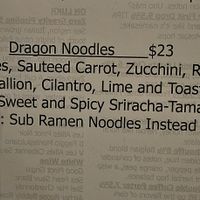 Special at Blackback Pub in Waterbury