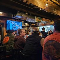 Downstairs pub. Upstairs more seating. at Blackback Pub in Waterbury