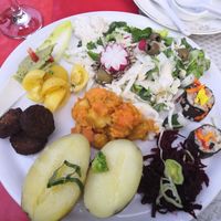 Vegan dinner at In Motion in Bertree